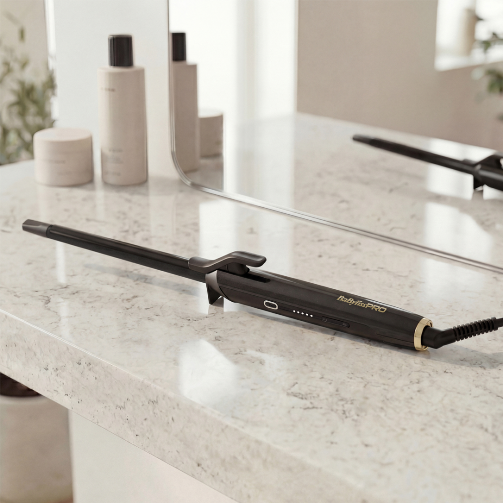 BaByliss PRO מסלסל מקצועי עם קליפס 13 מ״מ, BAB2490E