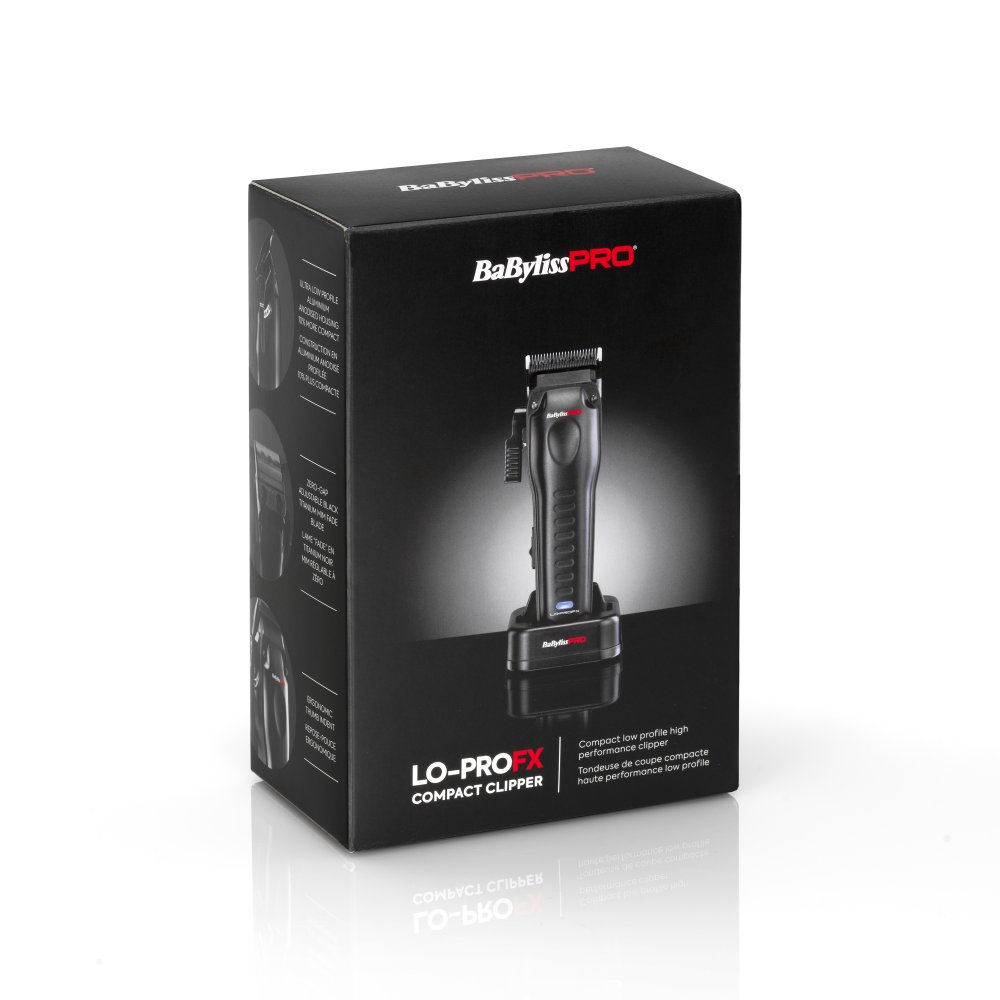 BaByliss PRO LO-PROFX Compact מכונת תספורת מקצועית, FX820E